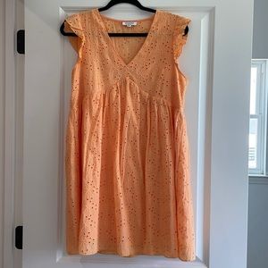 Flowy Eyelet Dress